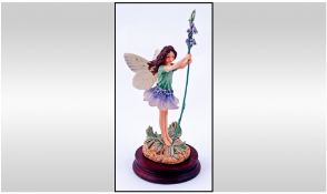 Border Fine Arts The Collectors Choice Limited Edition Figurine "Flower Fairies." Raised on a