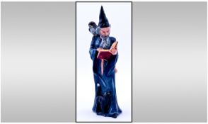 Royal Doulton Figure The Wizard. HN 2877. Designer A Masiankowski. Height 9.75 inches. First quality