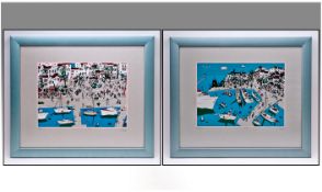 Withdrawn
Judit Nador, Pair Of Limited Edition Prints From Manah Art In Puerto Banos, Marbella,