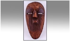 African Songye Mask. Height 13.5 inches.