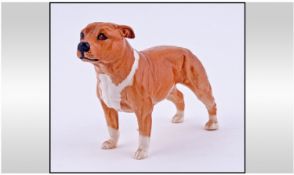 Beswick Dog Figure, Staffordshire Bull Terrier. Model number 3060. Issued 1989 only. Height 4