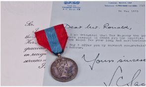 Elizabeth II Imperial Service Medal For Long And Meritorious Service, Together With Fitted Case And