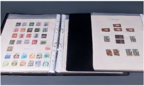 Two Folders of Stamps.