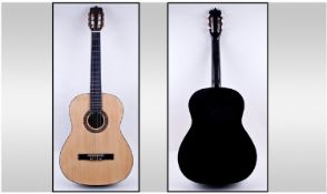 Viva Fine Quality Six String Classical Guitar. Complete with case. 39 inches in length. Excellent