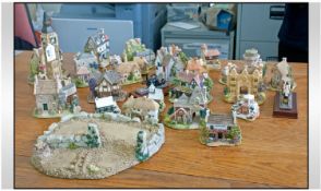 Collection of Lilliput Lane Cottages (28) in total including Daisy Chain Forest, Hellifield Peel,