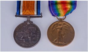 World War I Pair Of Medals Awarded To T4-216864 PT H.H Knowles A.S.C