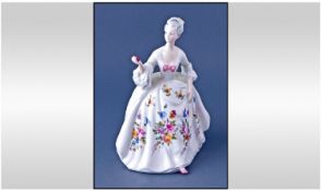 Royal Doulton Figure `Diana` HN2468. Designer M.Davies, Issued 1986. 8`` in height.