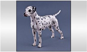 Beswick Dog Figure Dalmation ``Arnoldene.`` Model number 961. Height 5.75 inches. Repair to tail.