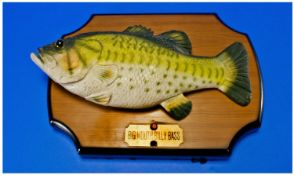 Big Mouth Billy Bass Singing Fish Wall Plaque.