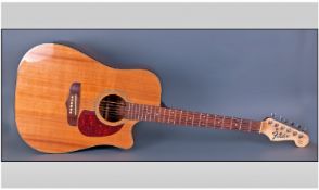 Fender Acoustic Guitar made in Korea, model San Miguel. Serial no 90621774.