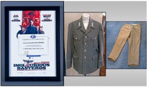 Movie Memorabilia. Original Movie Prop Soldiers Screen Worn Uniform from the movie `Inglourious