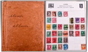 A Larger And Better Than Usual As Well As Fuller Strand Stamp Album. Many nice stamps, worth