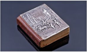 William Comyns Silver Mounted Small Book of Daily Sayings Titled ` Daily Food for Christians `