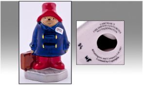 Wade From The Childhood Favourites Collection Padington Bear. Number 1753 from a limited edition of