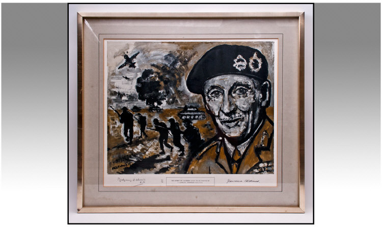 Lawrence Isherwood 1917-1989 Pencil Signed And Titled. Limited edition coloured prints number 40-