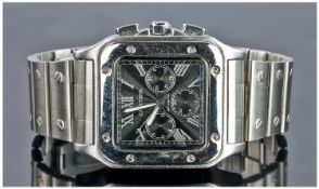 Gents Copy Stainless Steel Fashion Watch