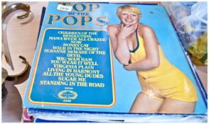 Collection Of Records Including `Top Of The Pops`, `The Motown Story`, `Disco Nites` etc.