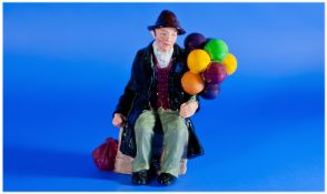 Royal Doulton Figure `The Balloon Man`. HN 1954. Second quality. Height 7.25 inches.