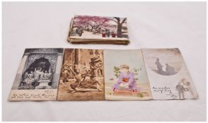 Collection of 25 Assorted Oriental Postcards.