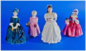 Royal Doulton Figures, Four In Total. Comprising; 1, Tinker Bell, HN 1677, issued 1935-1988,