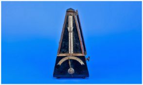 Antique French Metronome In Mahogany Case. Maker Naelzel, Paris. Circa 1900. Working order. 9