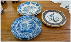 Collection Of Cabinet Plates. Various sizes and subjects. 11 plates in total.