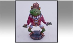 Modern Novelty ``Frog`` Pen Holder, Height 5 Inches. A/F