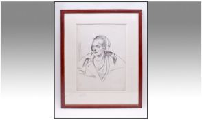 James Arden Grant (1885-1973) Young Woman Pencil. 14 x 10.25 inches. Provenance: Studiosale,