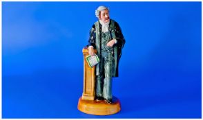 Royal Doulton Figure `The Lawyer`. HN 3041. Issued 1985-1995. Designer P. Parsons. Height 8.25