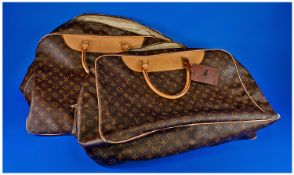 Two Matching Fashion Large Travel Bags.