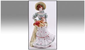 Royal Doulton Figurine Jane. 9 inches high. Issued 1997 to mark personal appearances of Michael