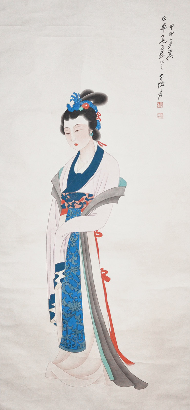 ??? (1899 - 1983) ??????? Zhang Daqian Beauty ???(1899 - 1983)???????????????1944 ????: