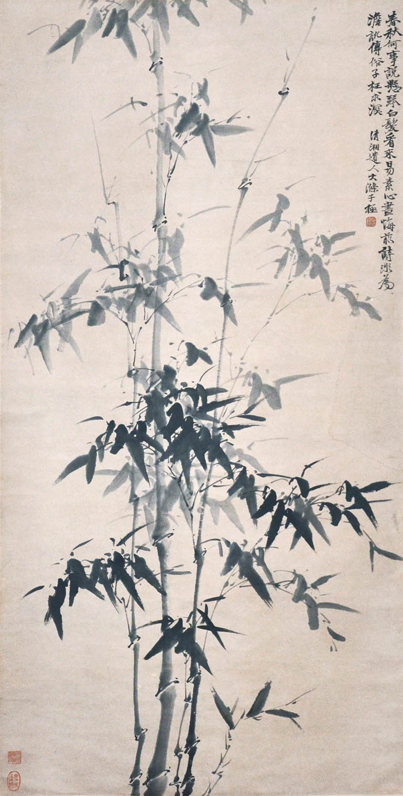 ? ?? (1642 - 1707) ??? Shi Tao Qing Dynasty Bamboo ? ??(1642 - 1707)???????????:???????,???????,