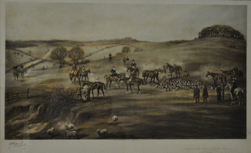 After Geoffrey Douglas Giles, The Fernie Hunt: "Going to the Meet" - Slawston; "Gone Away From - Image 3 of 4