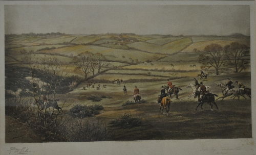 After Geoffrey Douglas Giles, The Fernie Hunt: "Going to the Meet" - Slawston; "Gone Away From - Image 4 of 4