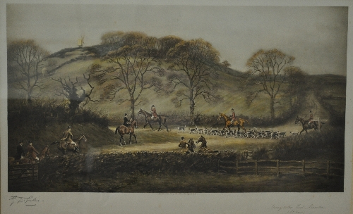 After Geoffrey Douglas Giles, The Fernie Hunt: "Going to the Meet" - Slawston; "Gone Away From