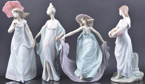 Collection of four Lladro figures, After