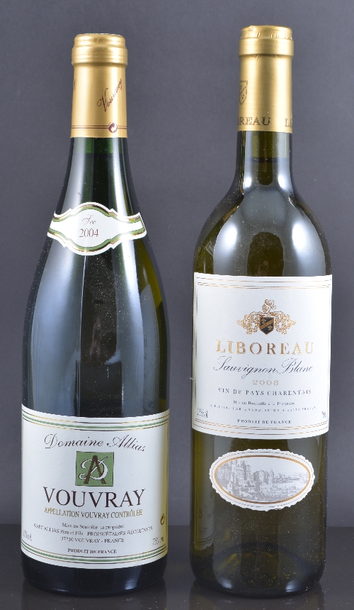 French white: six bottles of assorted table wines and two Australian whites (8).