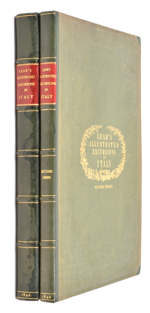 Edward Lear, "Illustrated Excursions in Italy", First and Second Series, Thomas M'Lean, London 1846,