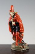 A rare Doulton figure `The Pied Piper`, HN1215, green printed Doulton mark and inscribed red mark `