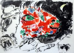 After Marc Chagall (1887-1985)lithograph,`After Winter`, Paris 1972,unsigned and unnumbered