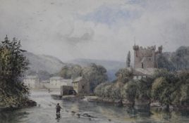 Thomas Harrison Hair (1810-1875)watercolour,`Bymill`,inscribed verso,7 x 10.5in