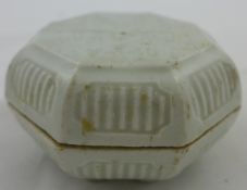 A rare Chinese Ying-Qing type octagonal box and cover, Song / Yuan dynasty, the cover finely moulded