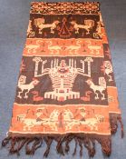 Two East Sumba Hinggi Ikats, a Hinggi kombu kurrang and a tiara Ikat, Indonesia, first half 20th