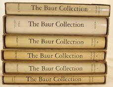 The Baur Collection, in six volumes, including Chinese Ceramics vols 1 - 4 by John Ayers, Chinese