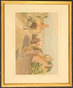 Donald Maxwell (1877-1936)watercolour,Southover High Street, Lewes,inscribed verso,8 x 12in.