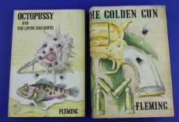 Fleming, Ian - The Golden Gun, 1st edition, in d.j., London 1965 and Octopussy and The Living