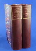 Lower, Mark Antony - A Compendious History of Sussex, 2 vols, extra illustrated with 82 plates,
