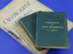 Chambers, George - A Handbook for East-Bourne, 7th edition, paper wrappers, 1875, another copy,