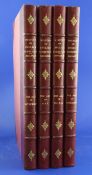 Macquoid, Percy - A History of English Furniture, half morocco gilt, folio, London 1904-08